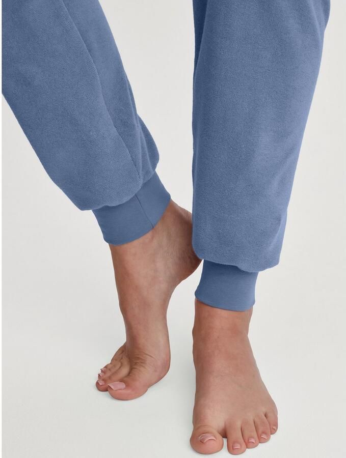 CALIDA Pyjama Soft Dreams Streepjes-design warm zacht badstof-kwaliteit katoenmix (2-delig) - Foto 5