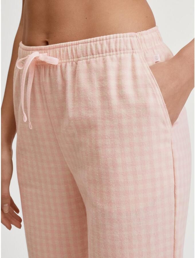 CALIDA Pyjamabroek Favourites Holiday Katoen flanel kwaliteit relaxed fit verwar d elastische band