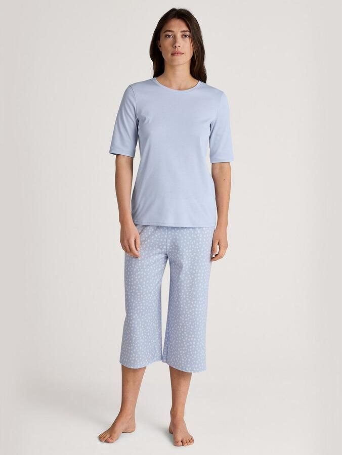 CALIDA Pyjamabroek Favourites Sleep 3 4-lengte interlock-kwaliteit losse pasvorm zacht - Foto 4