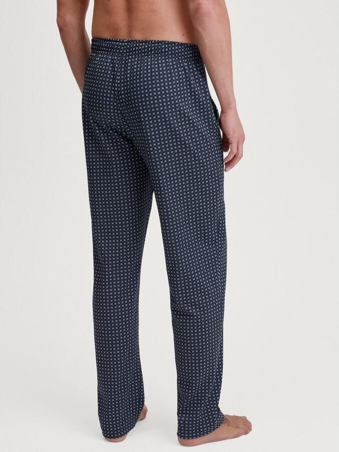 CALIDA Pyjamabroek Remix Basic Sleep lossere rechte snit elastische band zijzakken single jersey - Foto 5