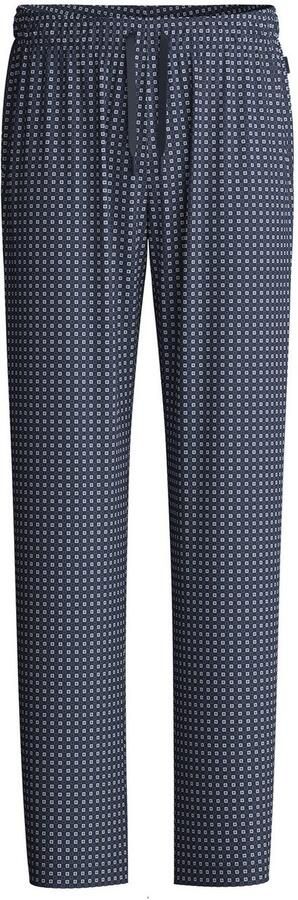 CALIDA Pyjamabroek Remix Basic Sleep lossere rechte snit elastische band zijzakken single jersey - Foto 4