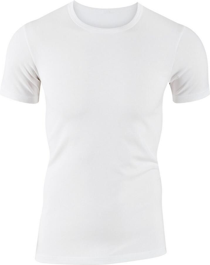 CALIDA Shirt met ronde hals Evolution smalle pasvorm korte mouw zacht single jersey elastisch