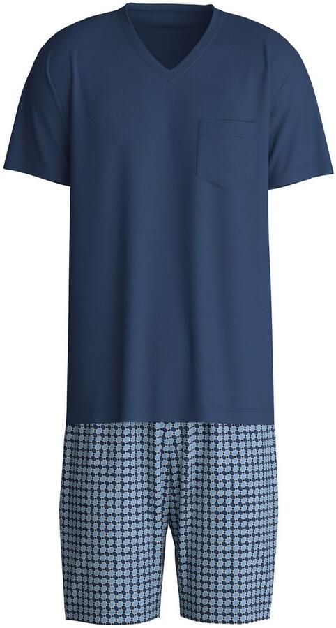 CALIDA Shortama Relax Streamline 1 zacht interlock-kwaliteit korte mouwen (2-delig) - Foto 6