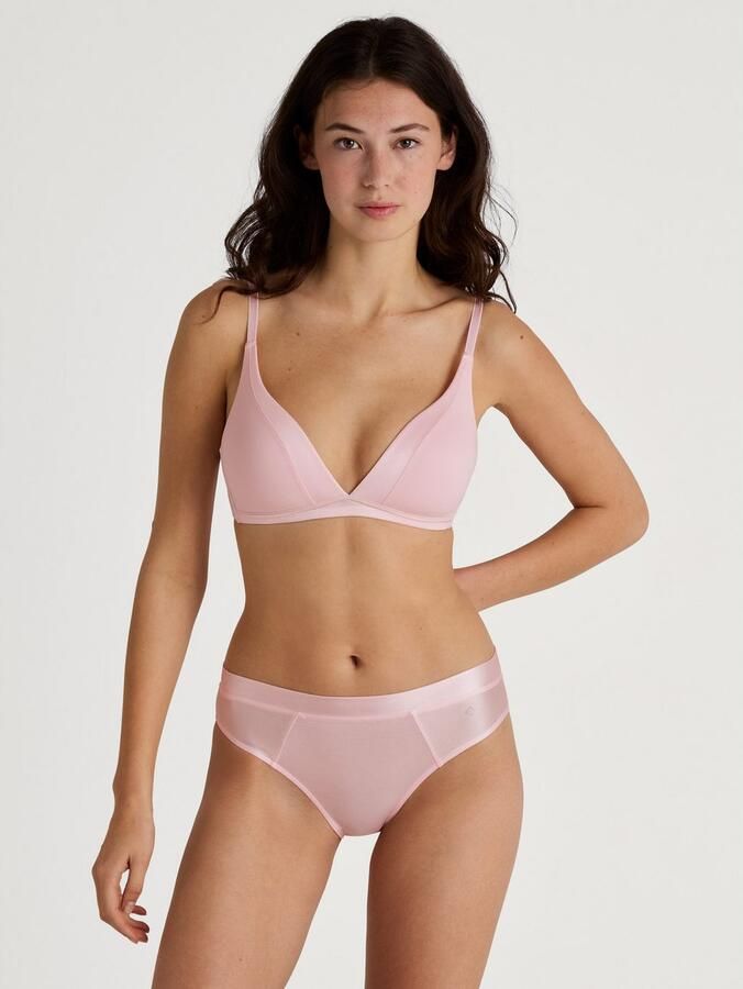 CALIDA Slip CATE glinsterende satijnen inzet vrouwelijke look single jersey elastisch - Foto 8