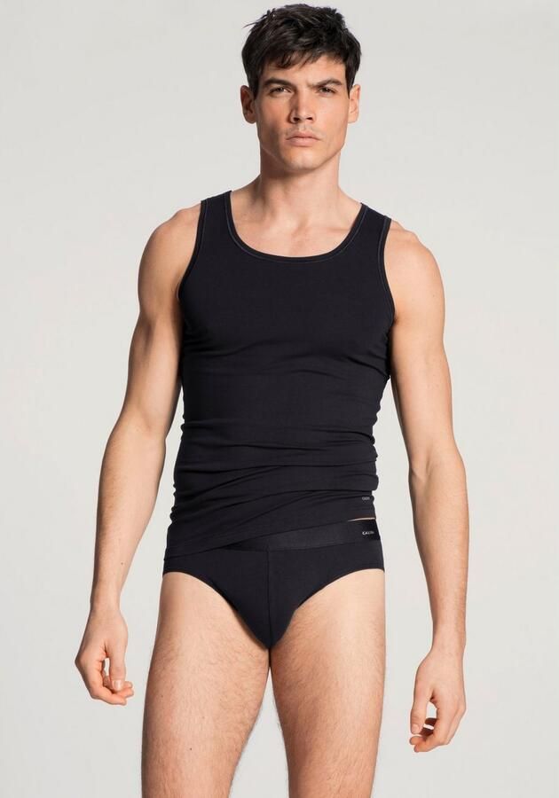 CALIDA Slip Cotton Code Katoenmix elastisch zonder gulp single jersey zacht - Foto 3