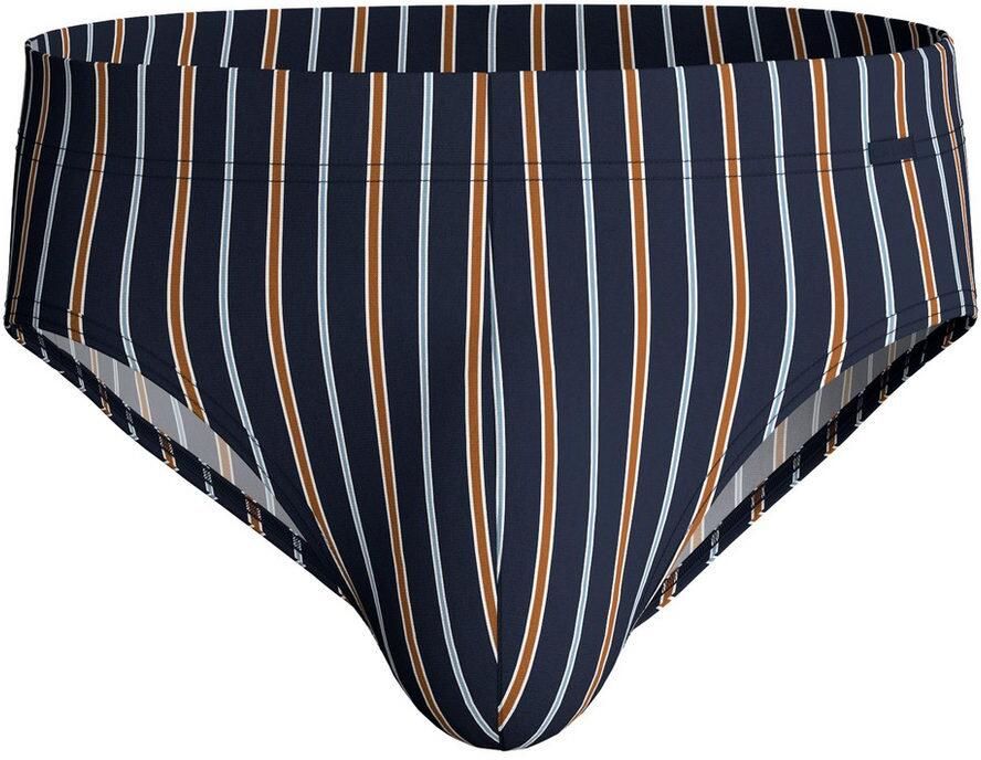 CALIDA Slip Grafic Cotton gestreept zonder opening beklede band single jersey elastisch - Foto 3