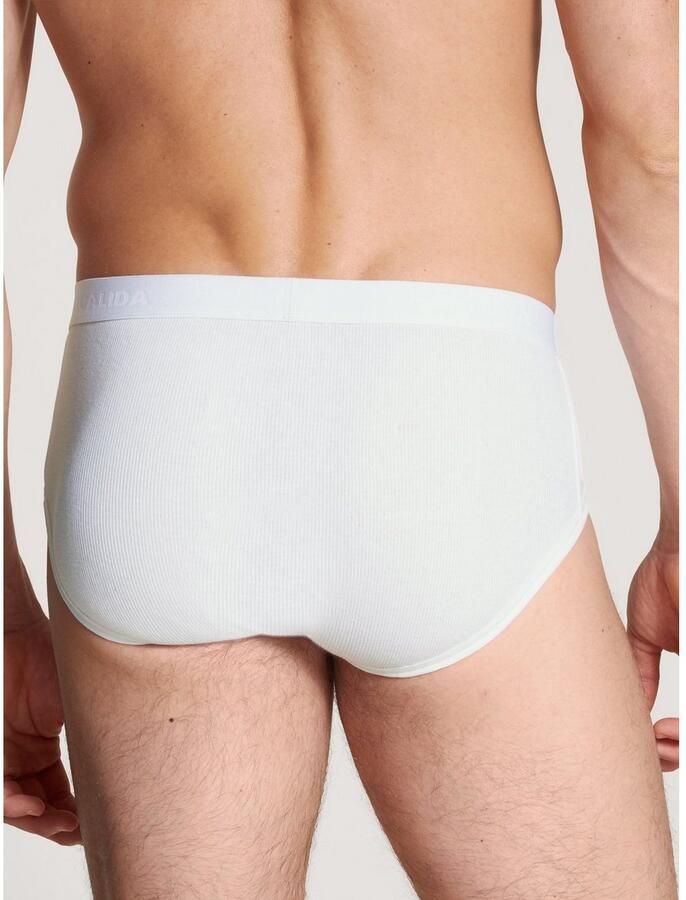 CALIDA Slip Natural Benefit Pure Cotton fijnrib-kwaliteit elastische band zacht (Set van 2) - Foto 2