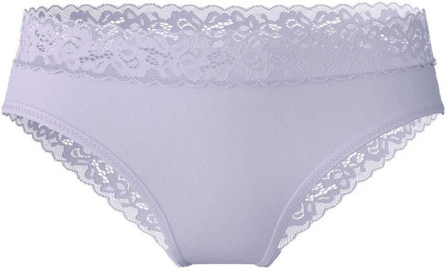CALIDA Slip Natural Comfort Lace speels kant regular-cut elastische single jersey zacht - Foto 8