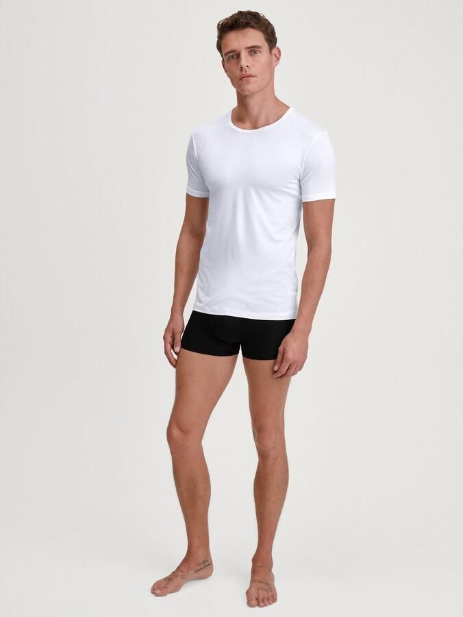 CALIDA T-shirt Natural Cooling Ronde hals Single Jersey elastisch zacht korte mouw - Foto 2