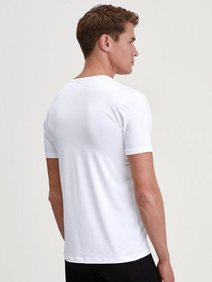 CALIDA T-shirt Natural Cooling Ronde hals Single Jersey elastisch zacht korte mouw - Foto 4
