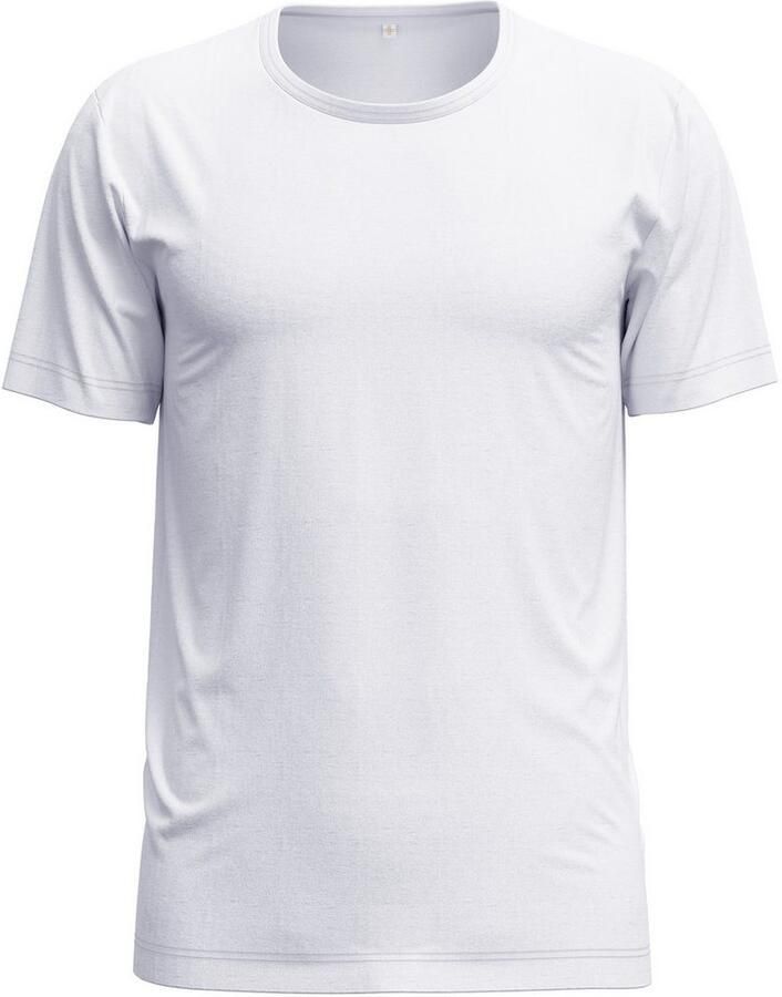 CALIDA T-shirt Natural Cooling Ronde hals Single Jersey elastisch zacht korte mouw