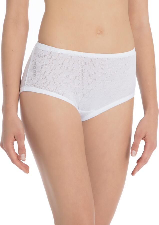 CALIDA Tailleslip Iconics Ajour-patroon fijnrib-kwaliteit katoen elastische band (-) - Foto 7