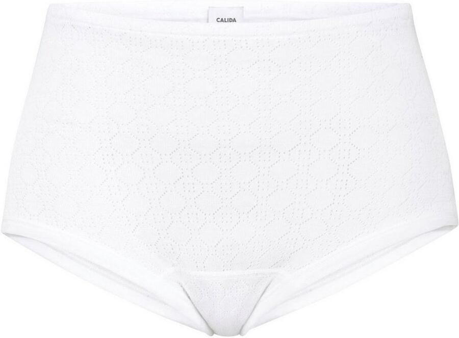 CALIDA Tailleslip Iconics Ajour-patroon fijnrib-kwaliteit katoen elastische band (-) - Foto 4