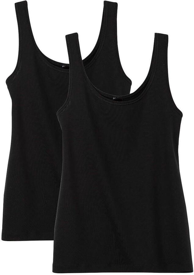 CALIDA Tanktop Natural Benefit Ronde hals Single Jersey kwaliteit elastisch zacht (Set van 2) - Foto 9