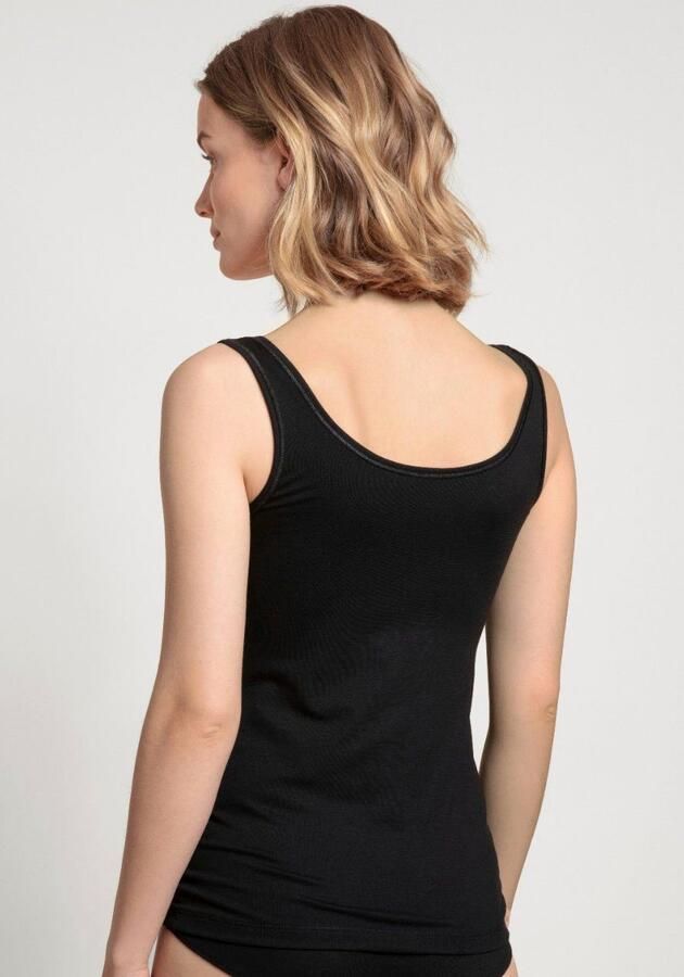 CALIDA Tanktop Natural Benefit Ronde hals Single Jersey kwaliteit elastisch zacht (Set van 2) - Foto 8