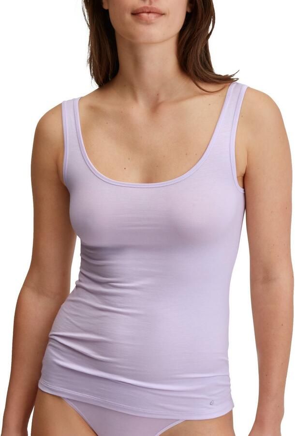 CALIDA Tanktop Natural Comfort elastisch pillingarm zacht single jersey kwaliteit ade d - Foto 9