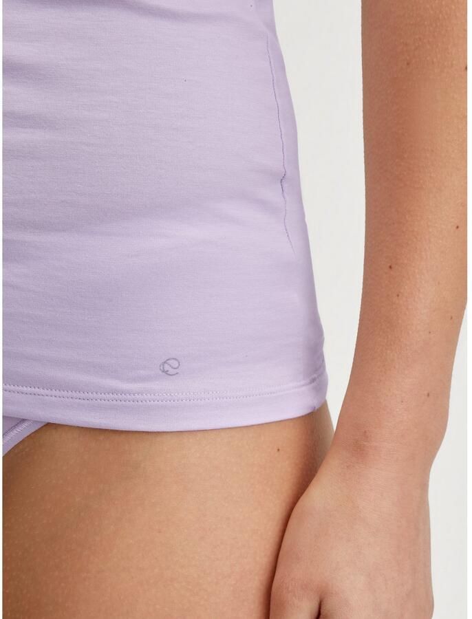 CALIDA Tanktop Natural Comfort elastisch pillingarm zacht single jersey kwaliteit ade d - Foto 5