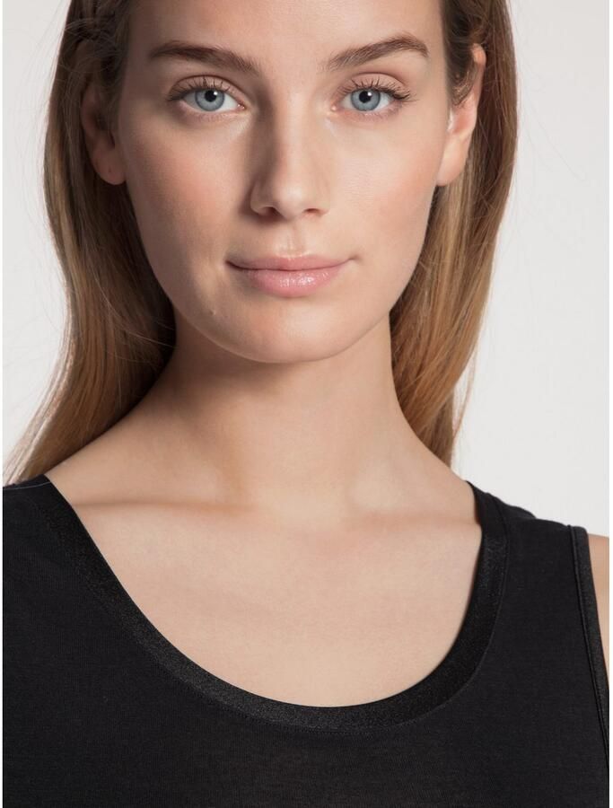 CALIDA Tanktop True Confidence Ronde hals ade d verwar d elastisch fijnrib-kwaliteit - Foto 2