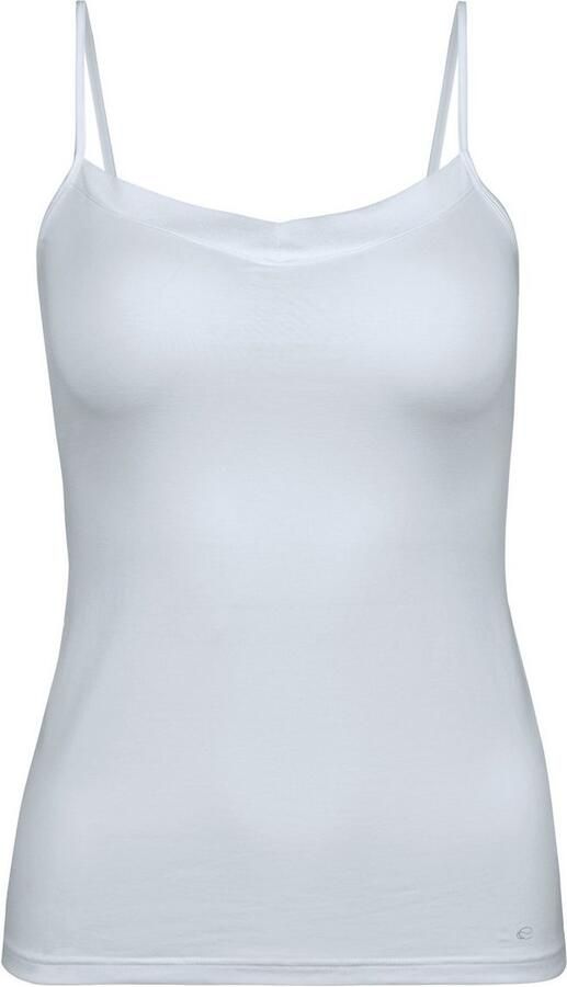 CALIDA Top met spaghettibandjes CATE Satijnen inzetstuk Single Jersey kwaliteit elastisch zacht vrouwelijk - Foto 9