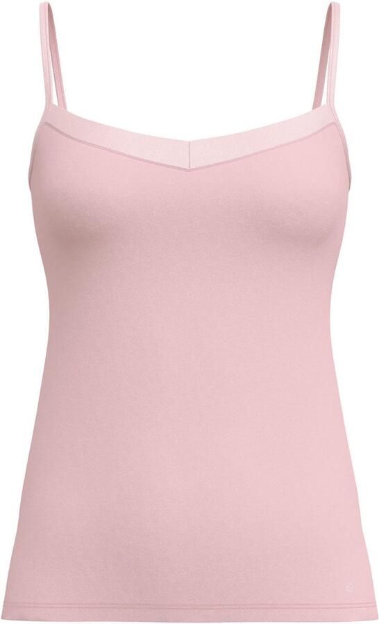 CALIDA Top met spaghettibandjes CATE Satijnen inzetstuk Single Jersey kwaliteit elastisch zacht vrouwelijk - Foto 9