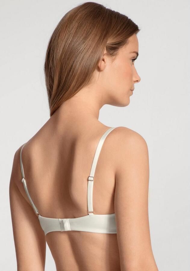 CALIDA Triangel-bh CATE Satijnen inzet zonder beugel Single-Jersey kwaliteit elastisch zacht - Foto 6