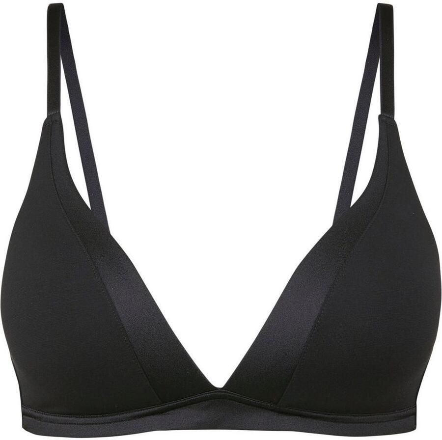 CALIDA Triangel-bh CATE Satijnen inzet zonder beugel Single-Jersey kwaliteit elastisch zacht