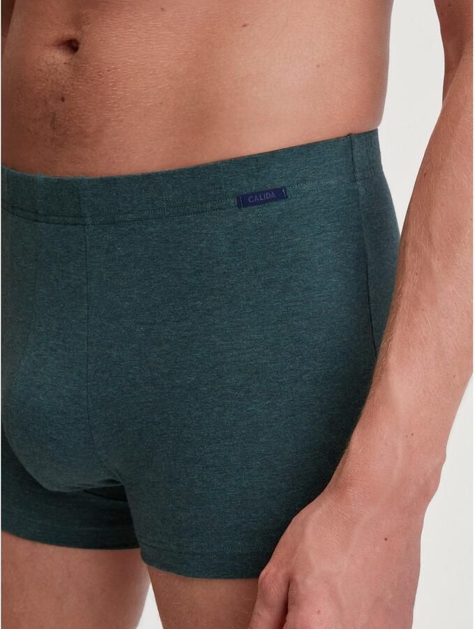 CALIDA Trunk Cotton Sporty stofovertrokken band single jersey elastisch korte pijp - Foto 5