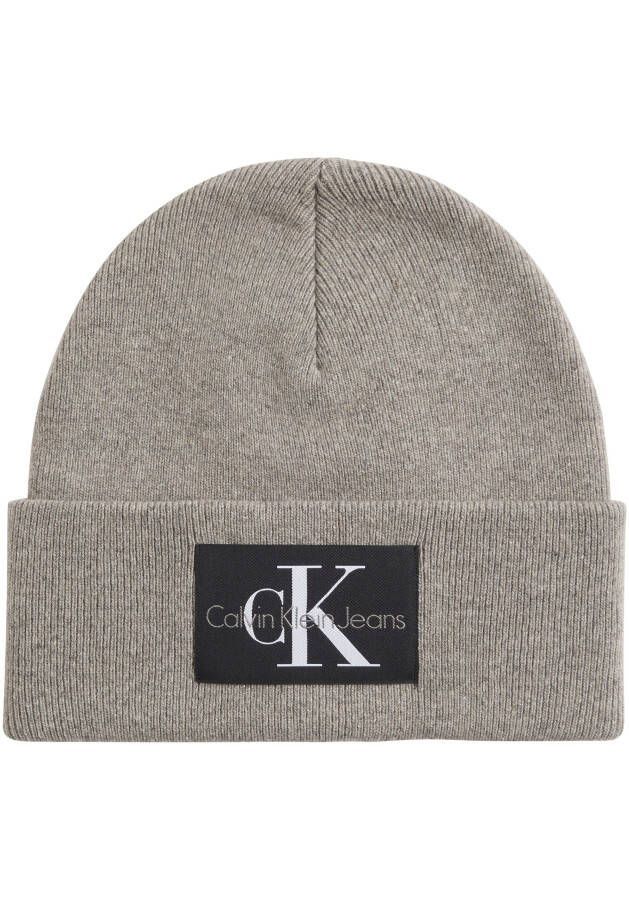 Calvin Klein Jeans Beanie met labeldetail model 'BEANIE'