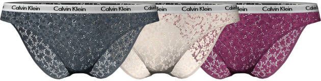 Calvin Klein Bikinibroekje (3 stuks Set van 3)