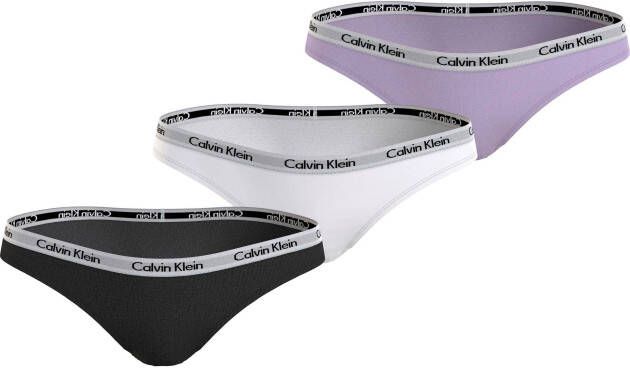 Calvin Klein Bikinibroekje BIKINI 3PK (3 stuks Set van 3)