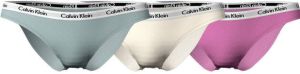 Calvin Klein Underwear Slip met elastische band met logo in een set van 3 stuks model 'CAROUSEL'