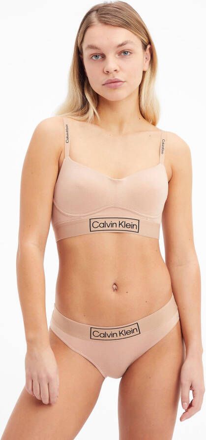 Calvin Klein Bikinibroekje Bikini met -logo-opschrift