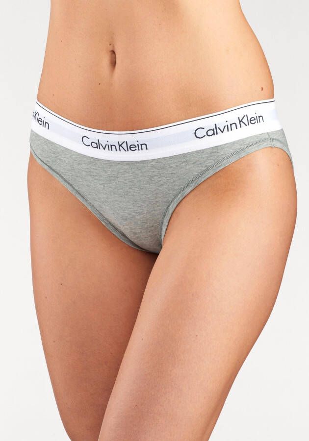 Calvin Klein Bikinibroekje Modern Cotton met brede boord