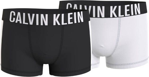 Calvin Klein Underwear Boxershort met labelopschrift in een set van 2 stuks