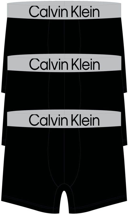 Calvin Klein Boxershort BOXER BRIEF 3PK met logo-opschrift op de band (3 stuks Set van 3)