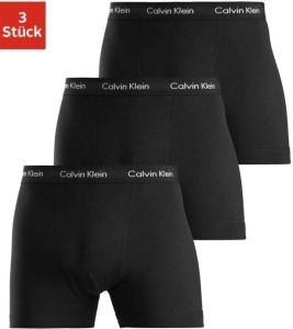 Calvin Klein Heren Boxershort 3 Pack Trunk Zwart