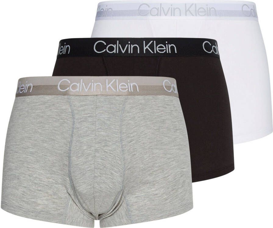 Calvin Klein Trunk met logo-opschrift op de band (set 3 stuks)
