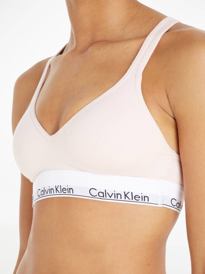 Calvin Klein Bralette-bh met -logo op de tailleband