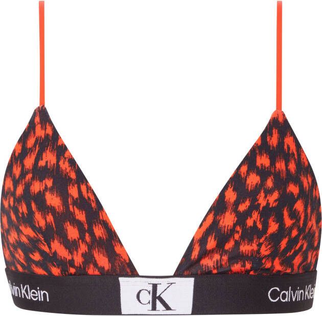 Calvin Klein Underwear Light Lined Bralette Bh's Kleding blur leopard hazard maat: XL beschikbare maaten:XL