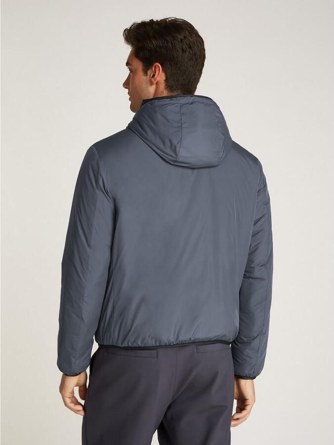 Calvin Klein Allweatherjack HI-NECK JACKET Logoprint capuchon - Foto 3