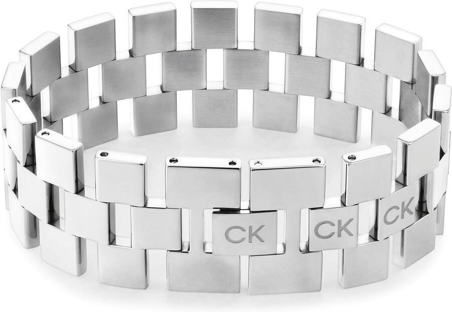 Calvin Klein Armband Sieraden roestvrij stalen armband schakelketting - Foto 2