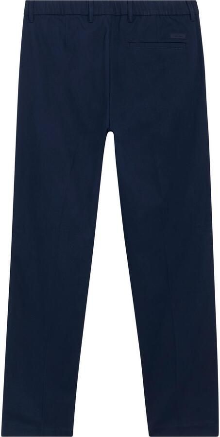 Calvin Klein Bandplooibroek SATEEN STRETCH TAPERED PLEAT - Foto 4