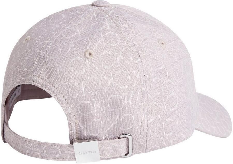 Calvin Klein Baseball pet MONOGRAM JACQUARD CAP Alloverpatroon klemsluiting - Foto 4