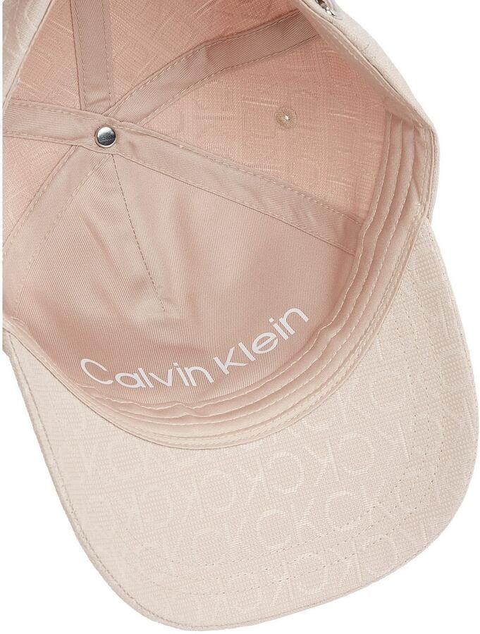 Calvin Klein Baseball pet MONOGRAM JACQUARD CAP Alloverpatroon klemsluiting - Foto 2