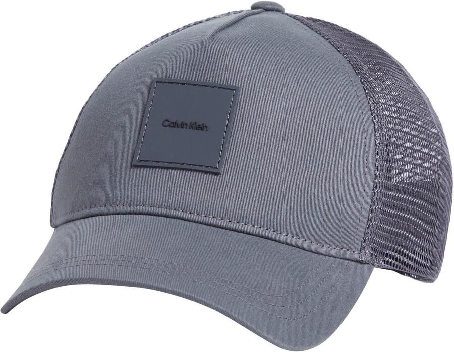 Calvin Klein Baseball pet TONAL PATCH TRUCKER Klem sluiting unisex - Foto 5