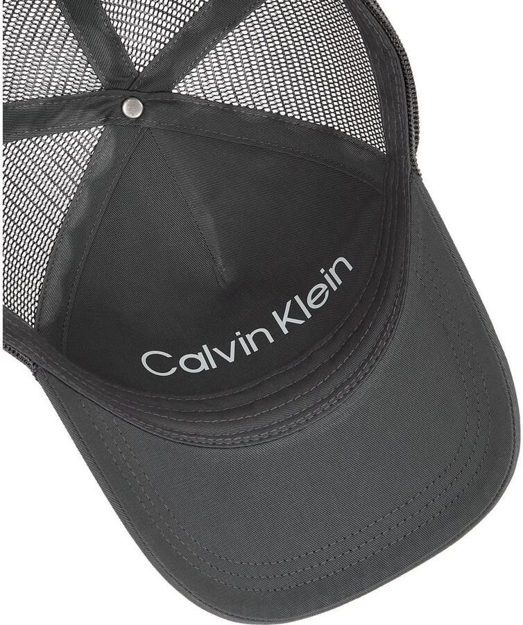Calvin Klein Baseball pet TONAL PATCH TRUCKER Klem sluiting unisex