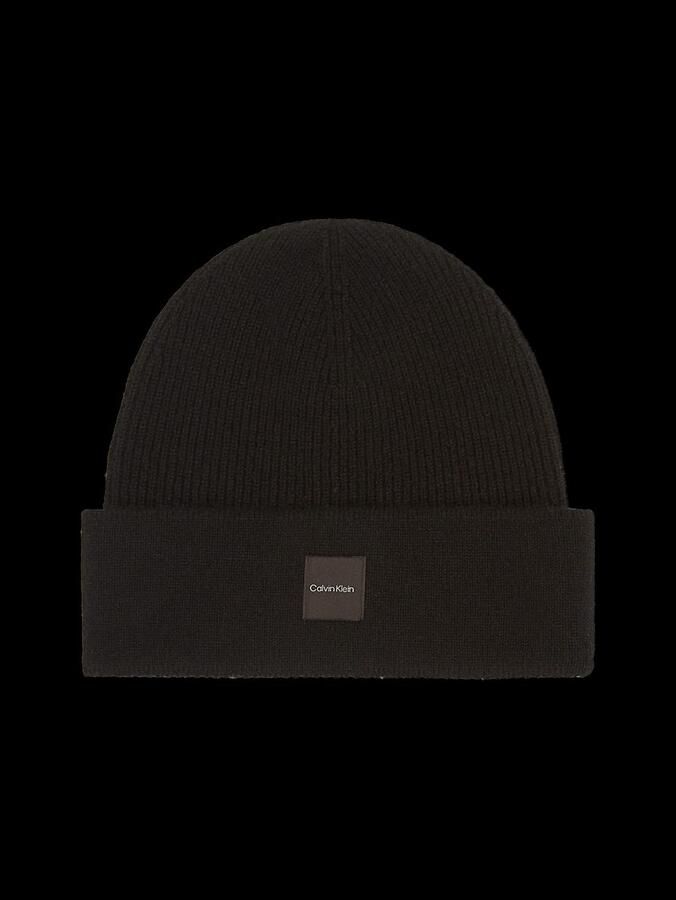 Calvin Klein Jeans Muts CASHMERE CHUNKY OPEN RIB BEANIE K60K612584 - Foto 2