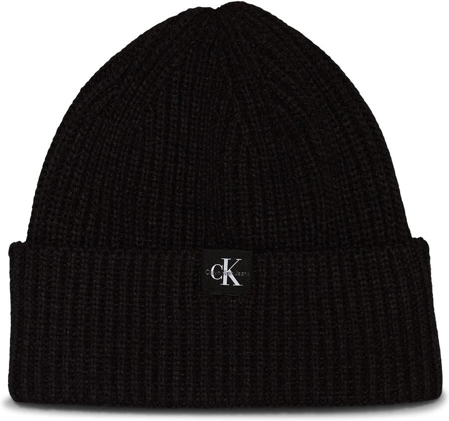 Calvin Klein Zwarte hoeden met iconisch logo Black Unisex - Foto 12