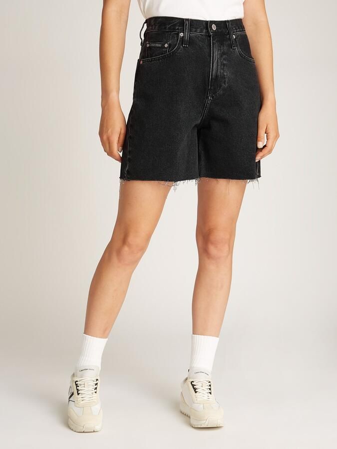 Calvin Klein Bermuda SHORT met franjezoom - Foto 4