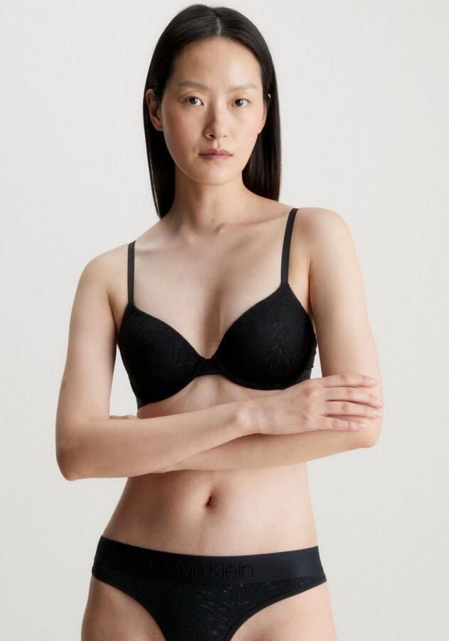 Calvin Klein Underwear Beha met cups en kant model 'INTRINSIC' - Foto 4